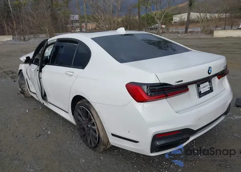 2022 BMW 750 I xDrive from USA, damaged, VIN WBA7U2C05NCG83278